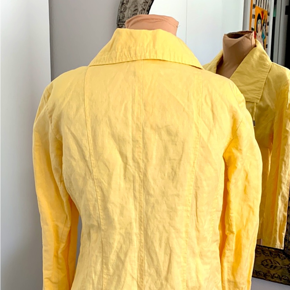 Chicos Professional Dry Clean 3 Button Jacket Ful… - image 4